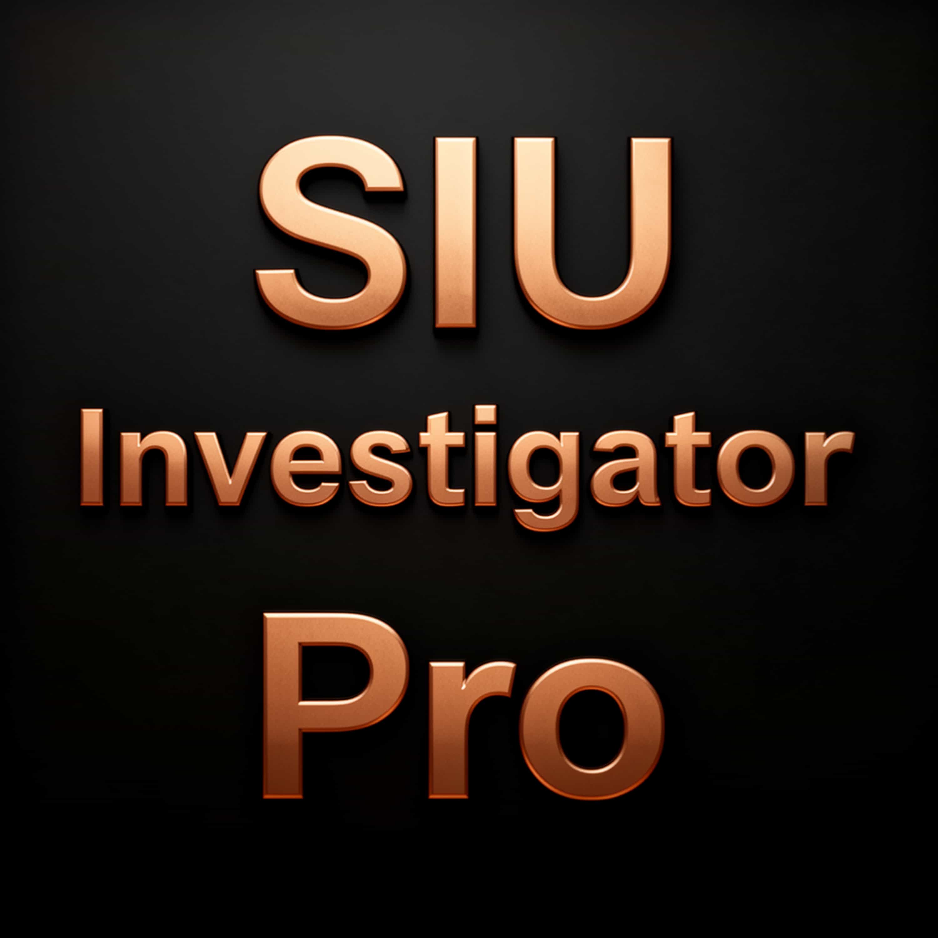 SIU Investigator Pro (Feed Disabled)