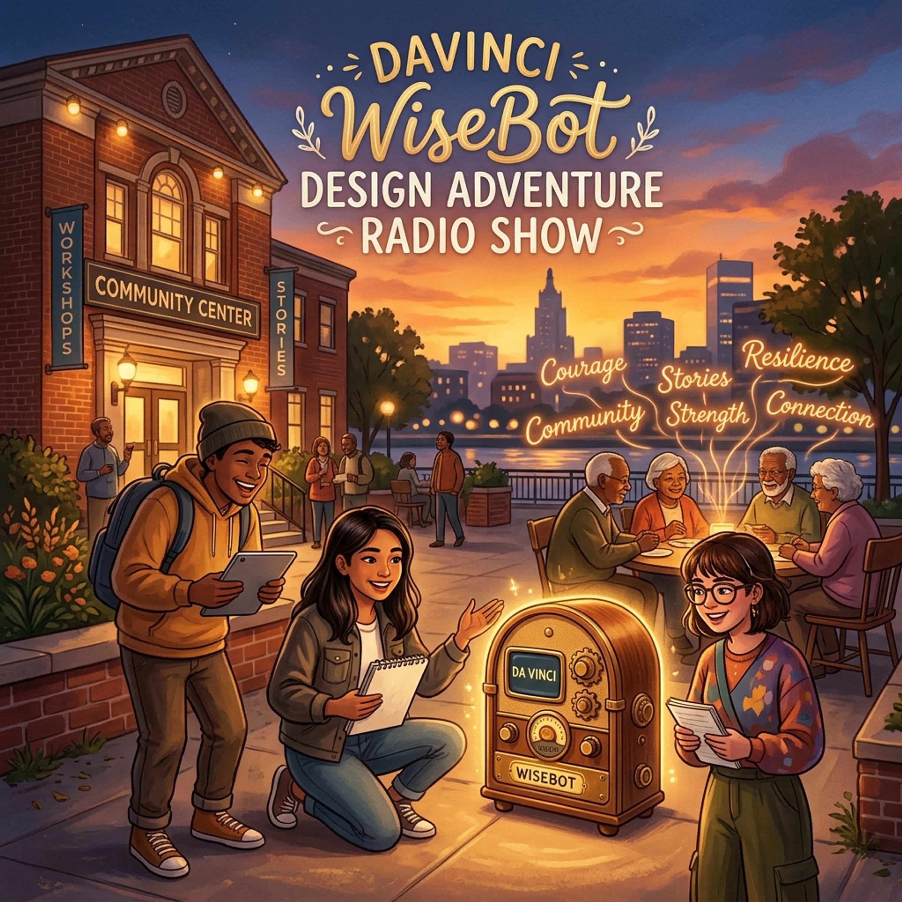 DaVinci WiseBot Design Adventure Radio Show