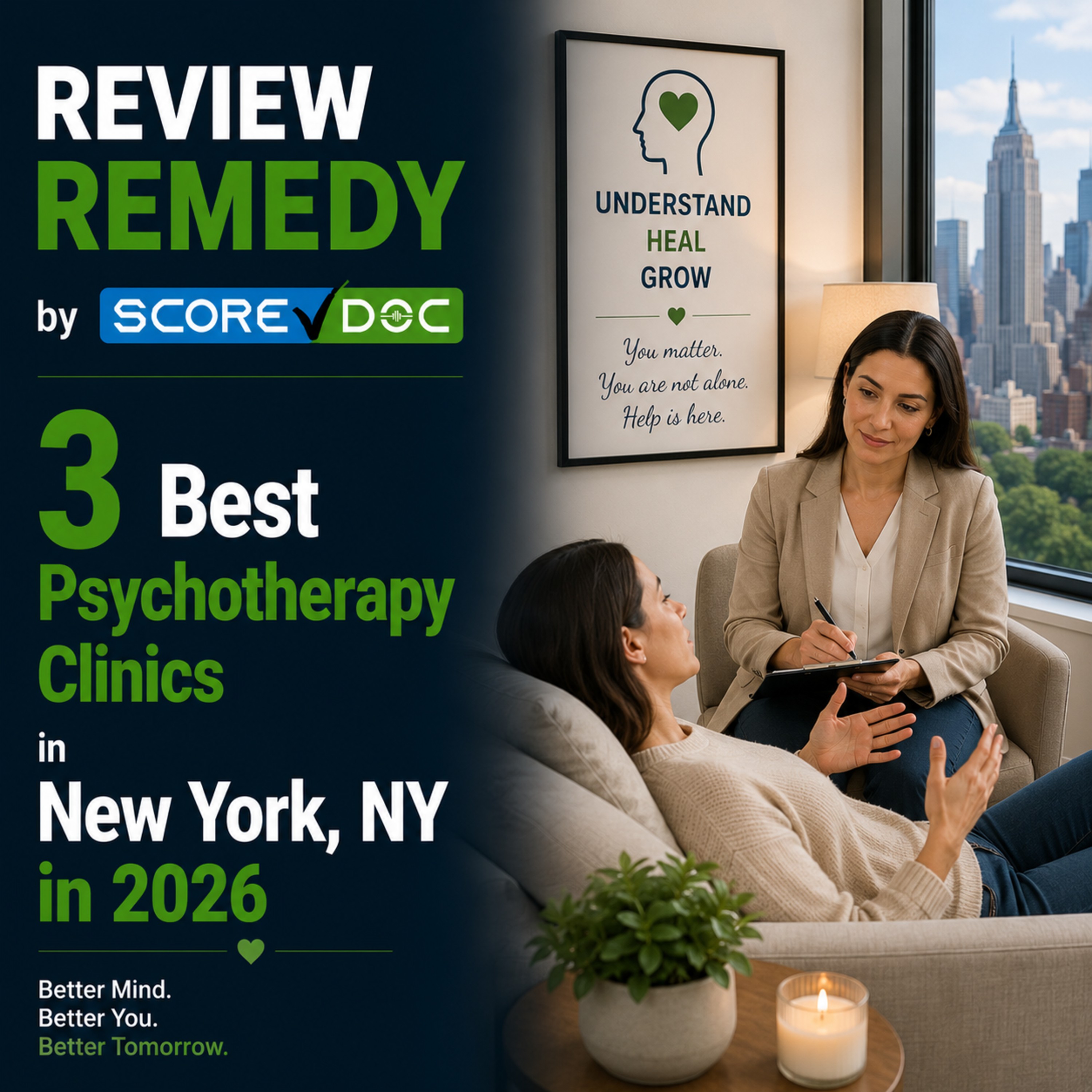 3 Best Psychotherapy Clinics in New York in 2026 episode artwork