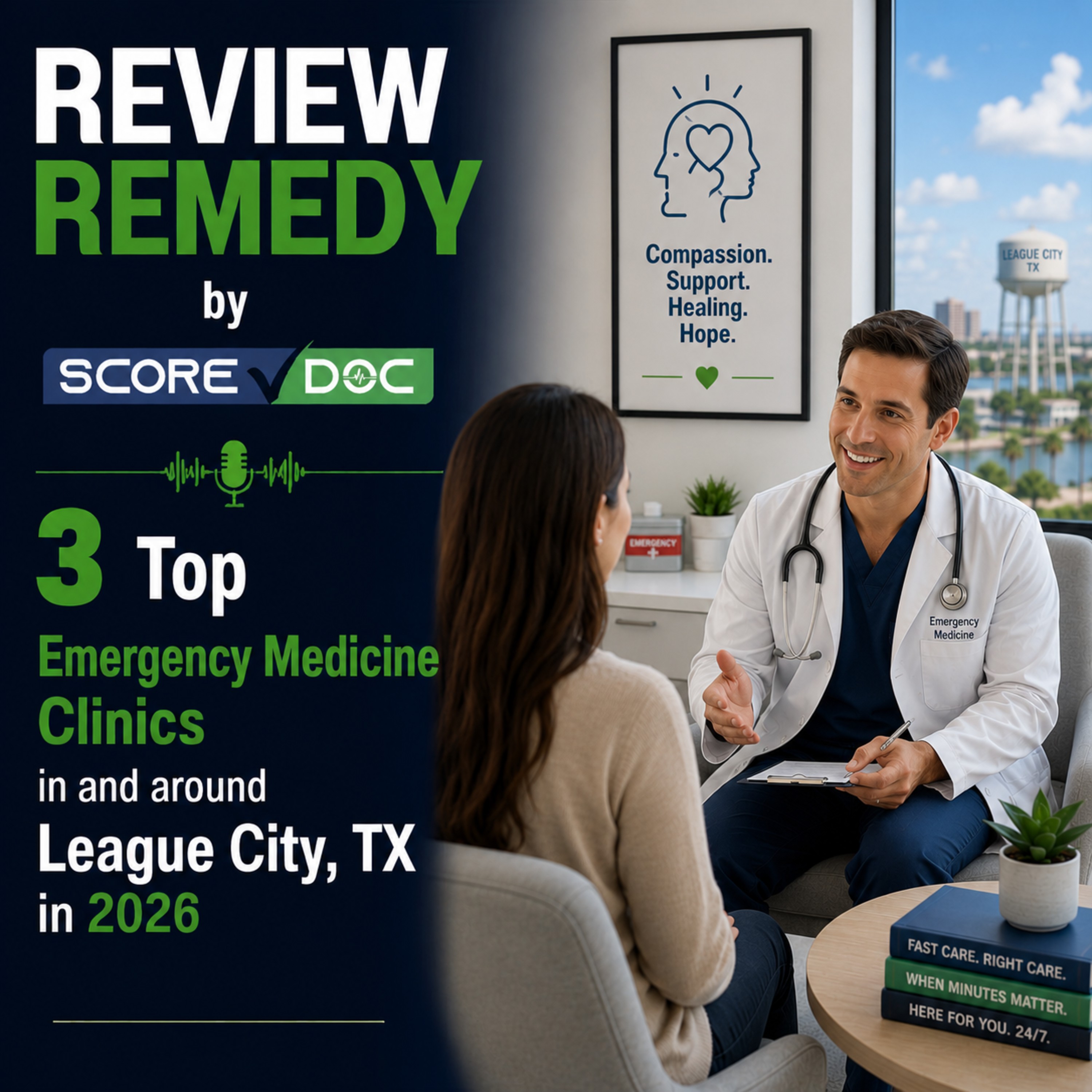 3 Top Emergency Medicine Clinics in and around League City, TX in 2026 episode artwork