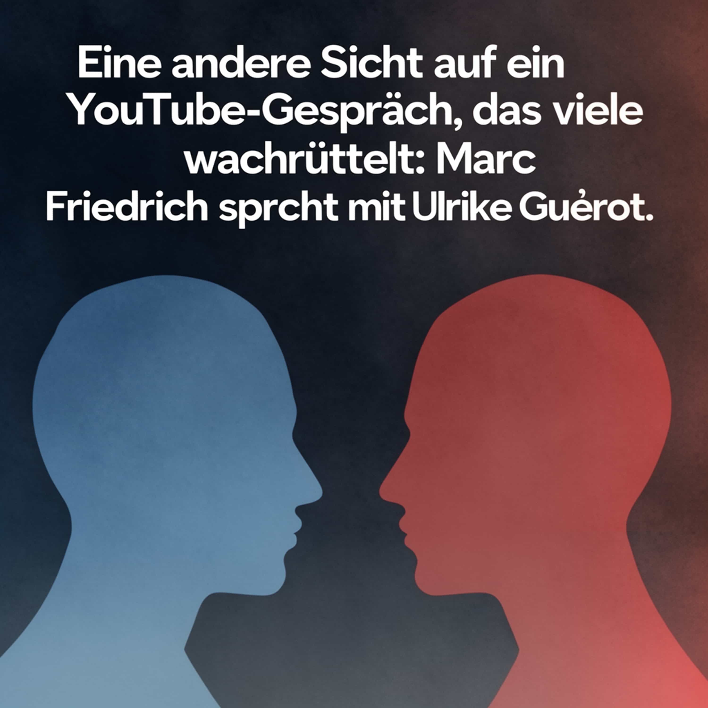 Eine andere Sicht auf ein YouTube-Gespräch, das viele wachrüttelt: Marc Friedrich spricht mit Ulrike Guérot.