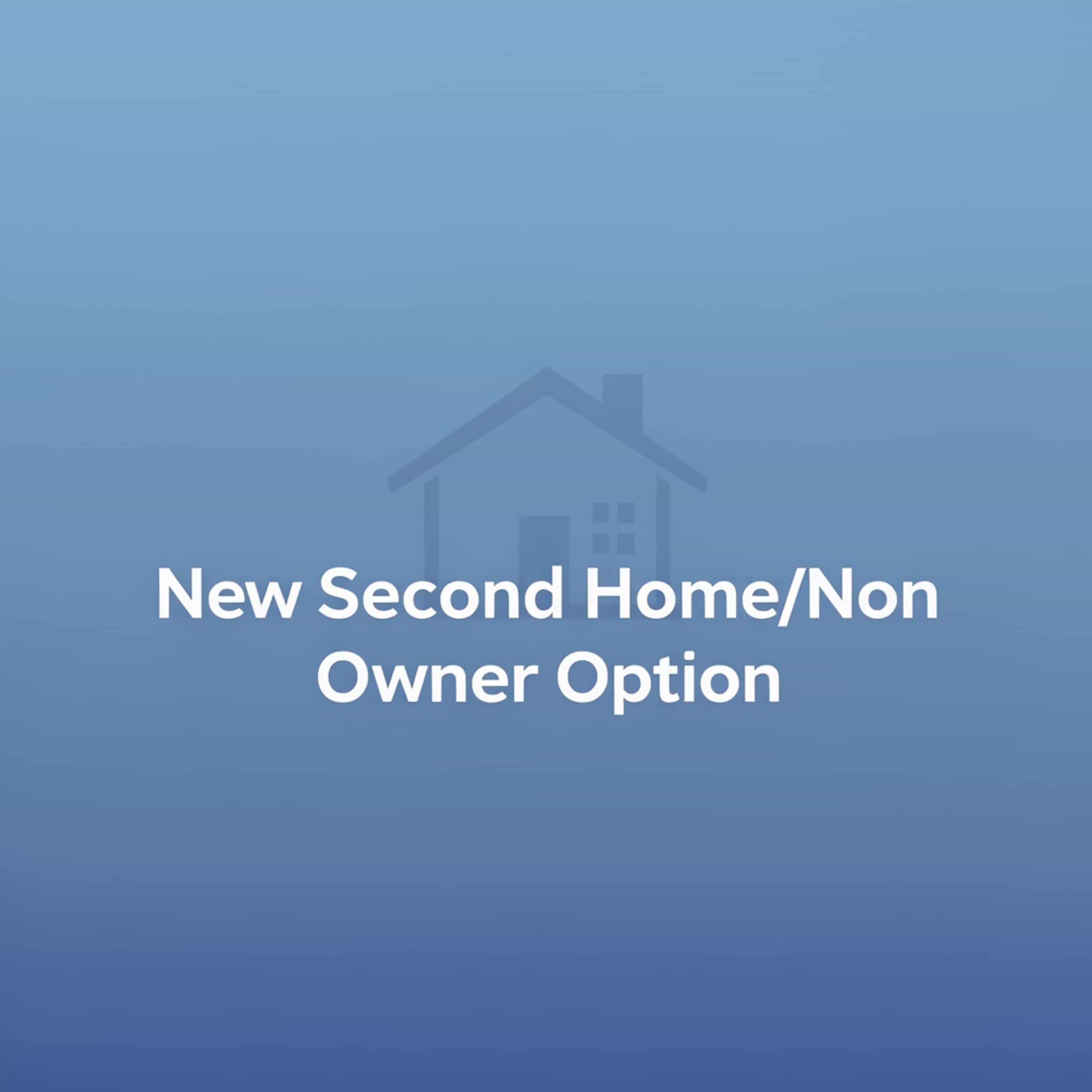 New Second Home/Non Owner Option (Feed Disabled) cover art