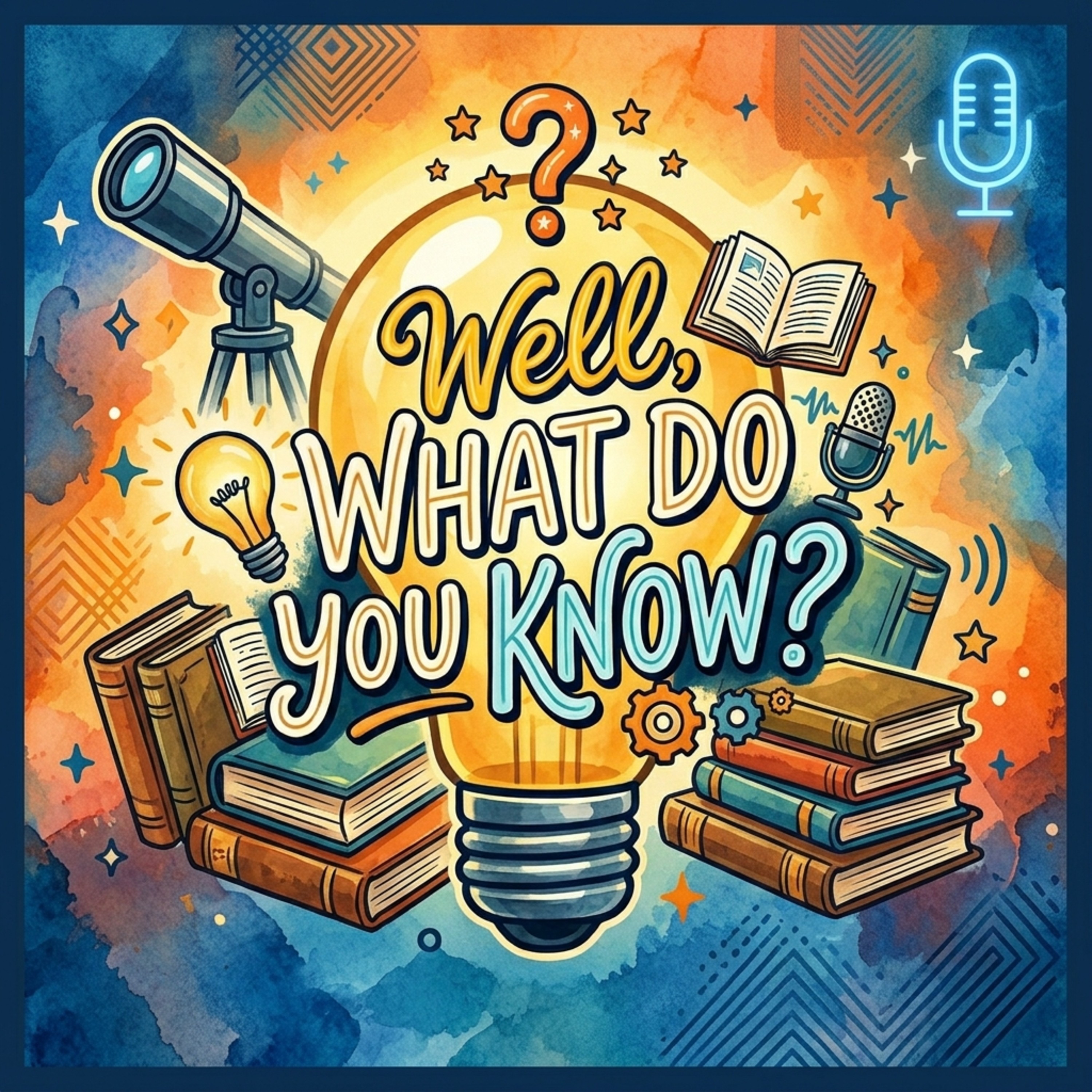Well, What Do You Know? podcast artwork