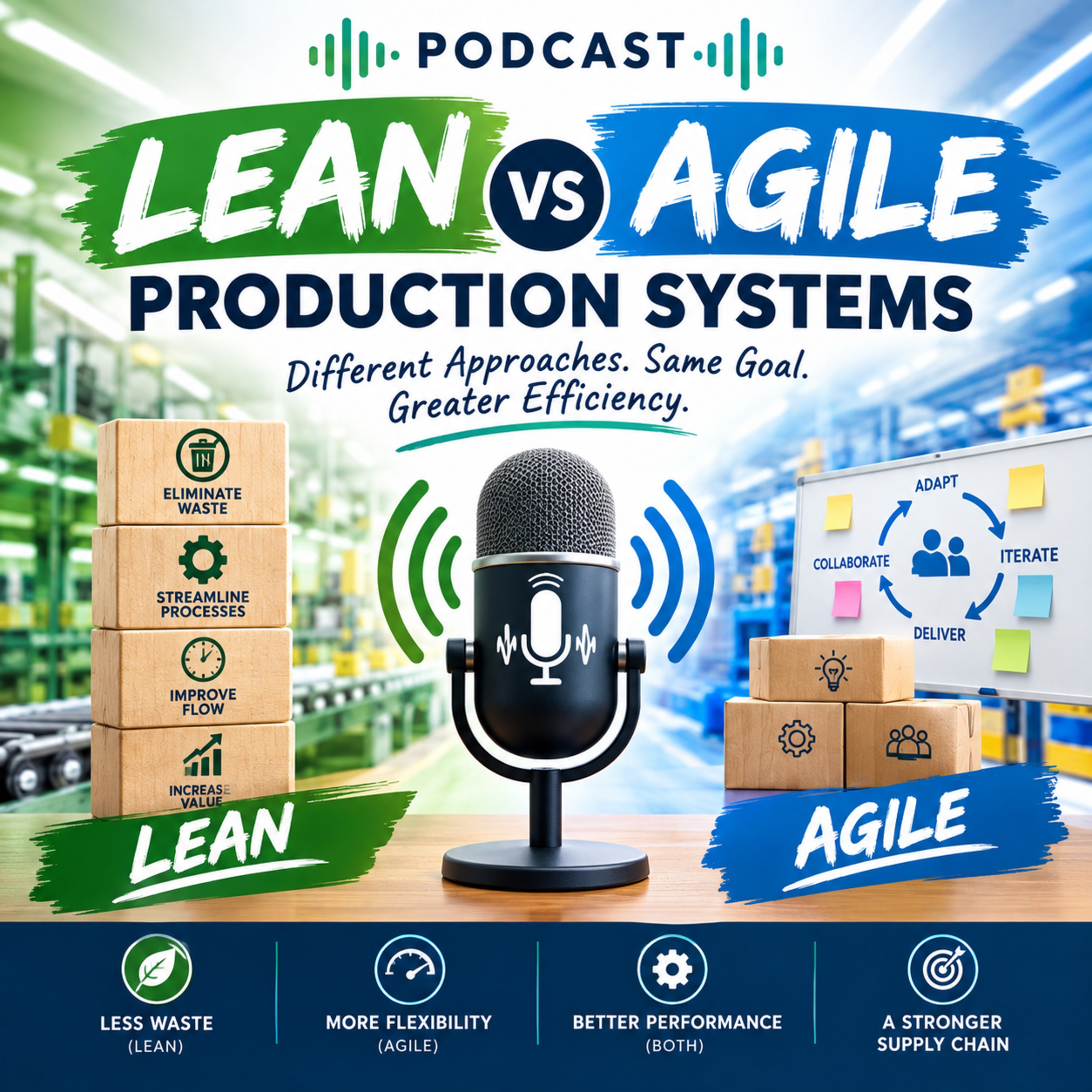 Lean vs Agile Supply Chains podcast artwork