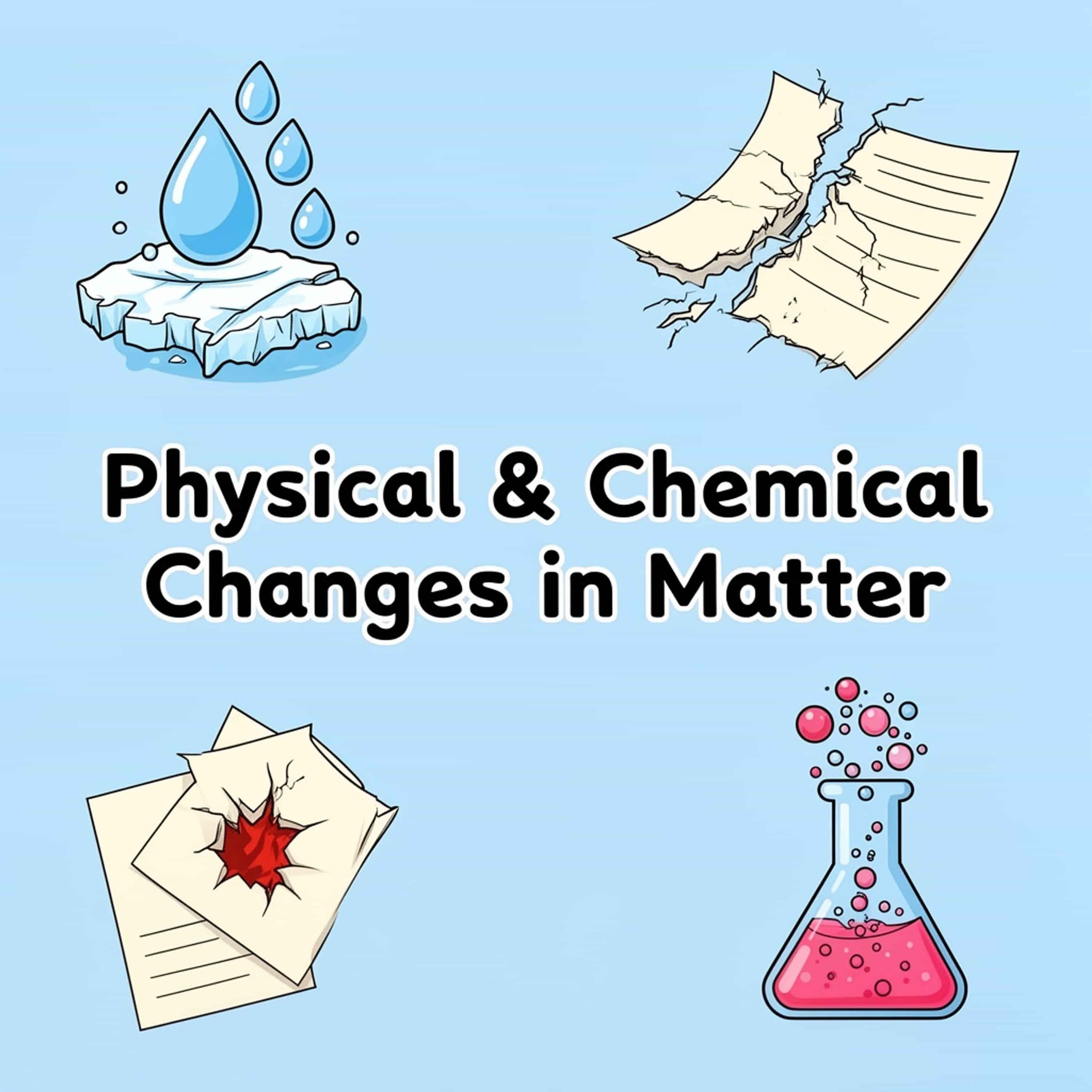 Physical & Chemical Changes in Matter (Feed Disabled)