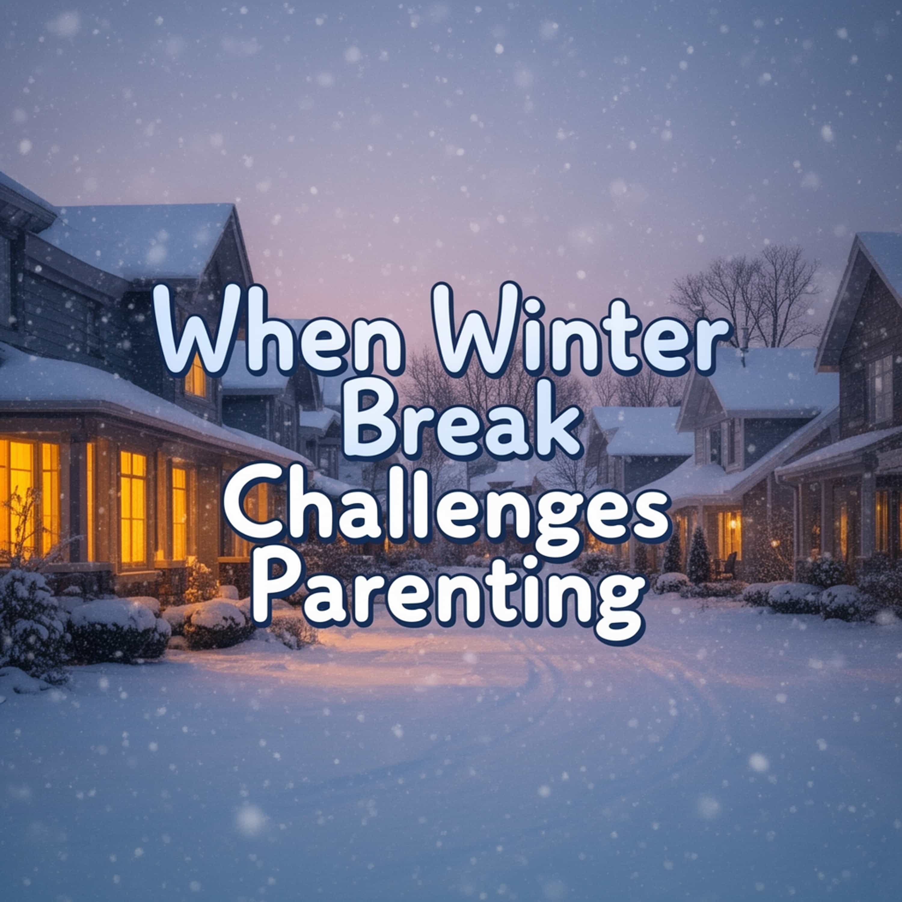 When Winter Break Challenges Parenting episode artwork