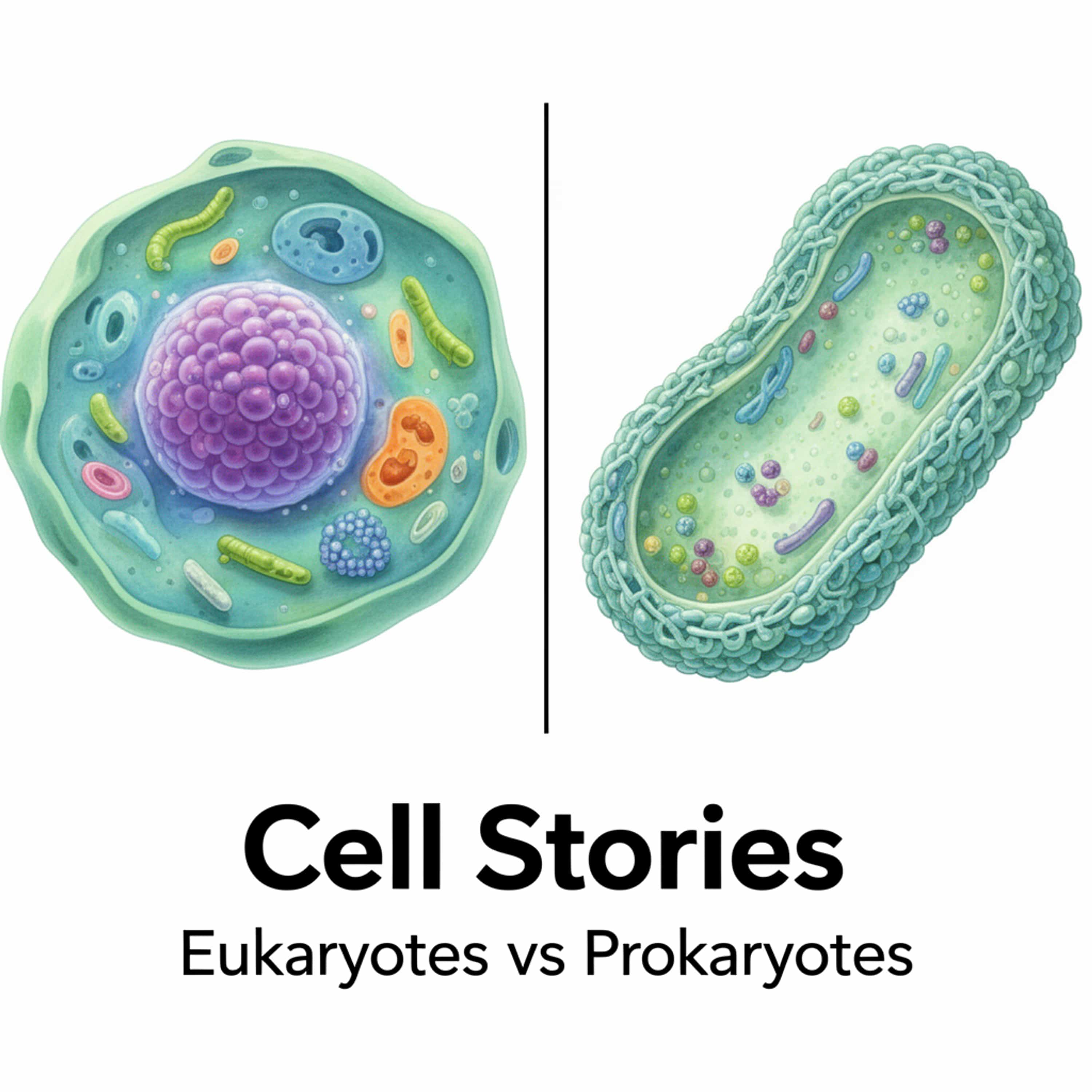 Cell Stories: Eukaryotes vs Prokaryotes (Feed Disabled)