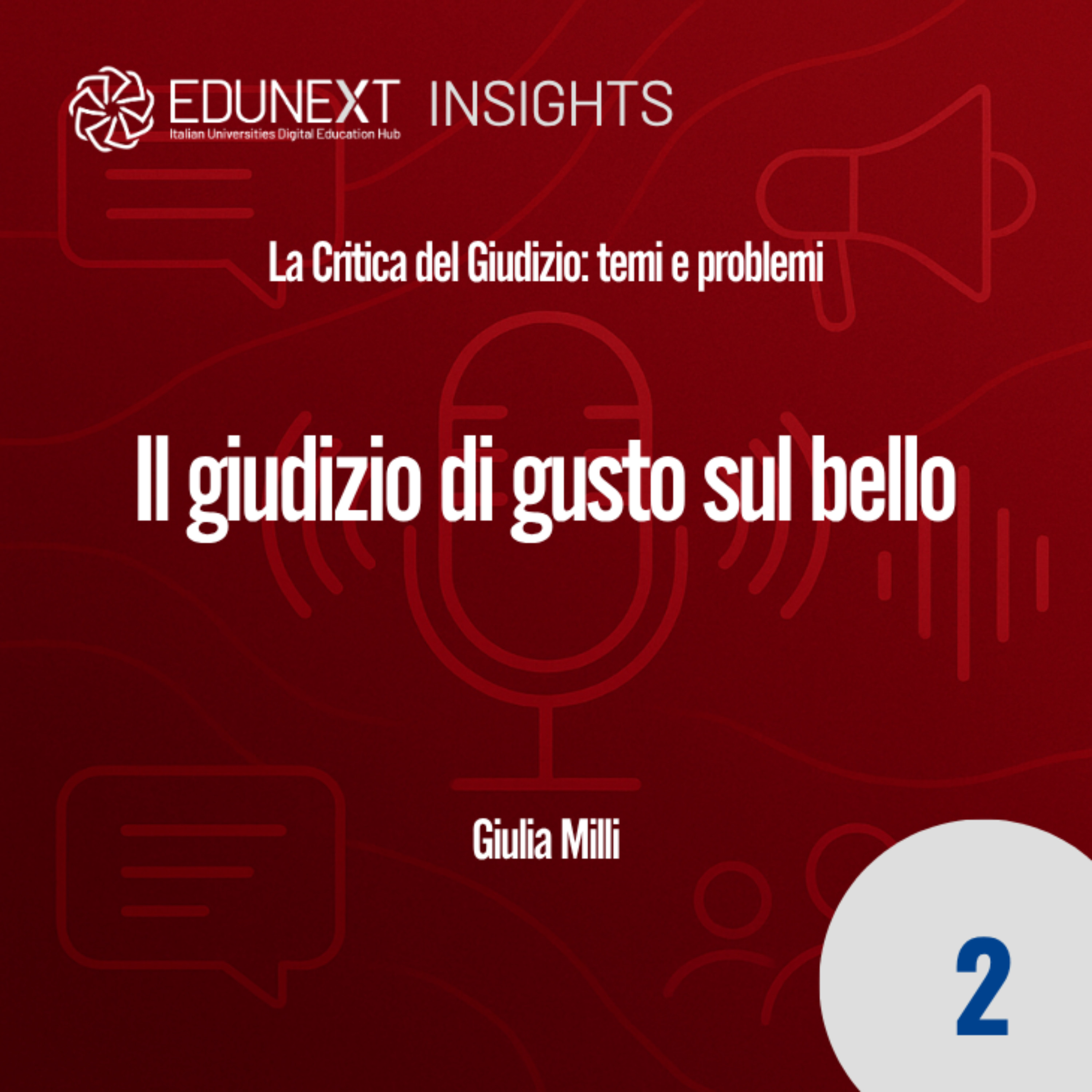 [02] Il giudizio di gusto sul bello episode artwork