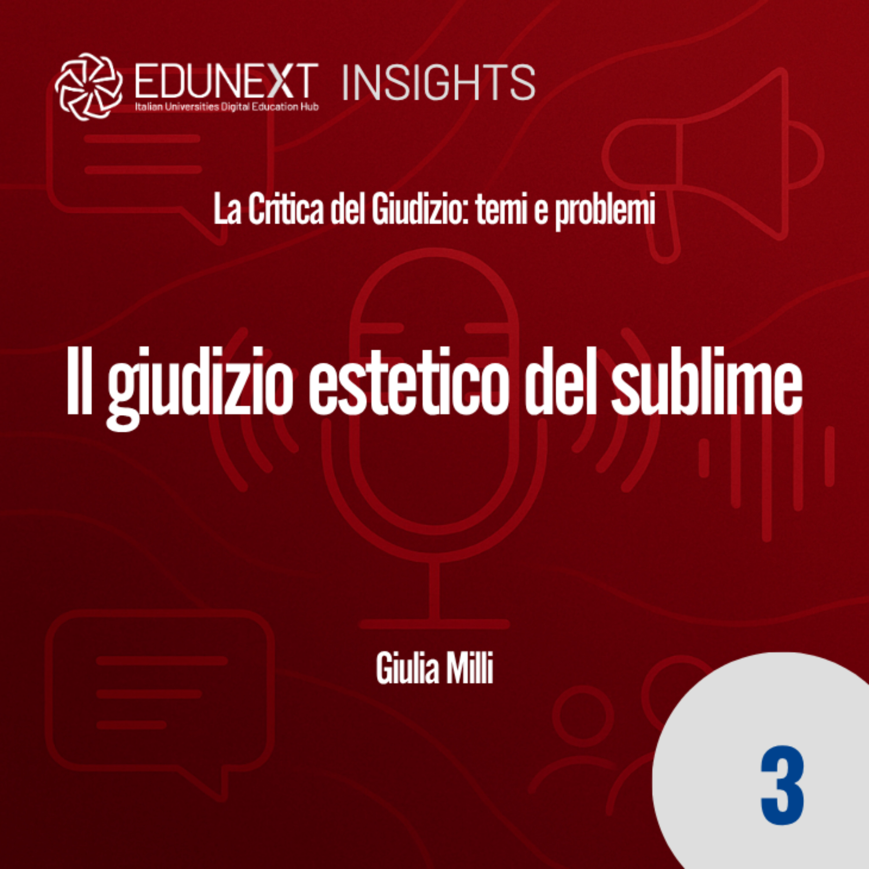 [03] Il giudizio estetico del sublime episode artwork