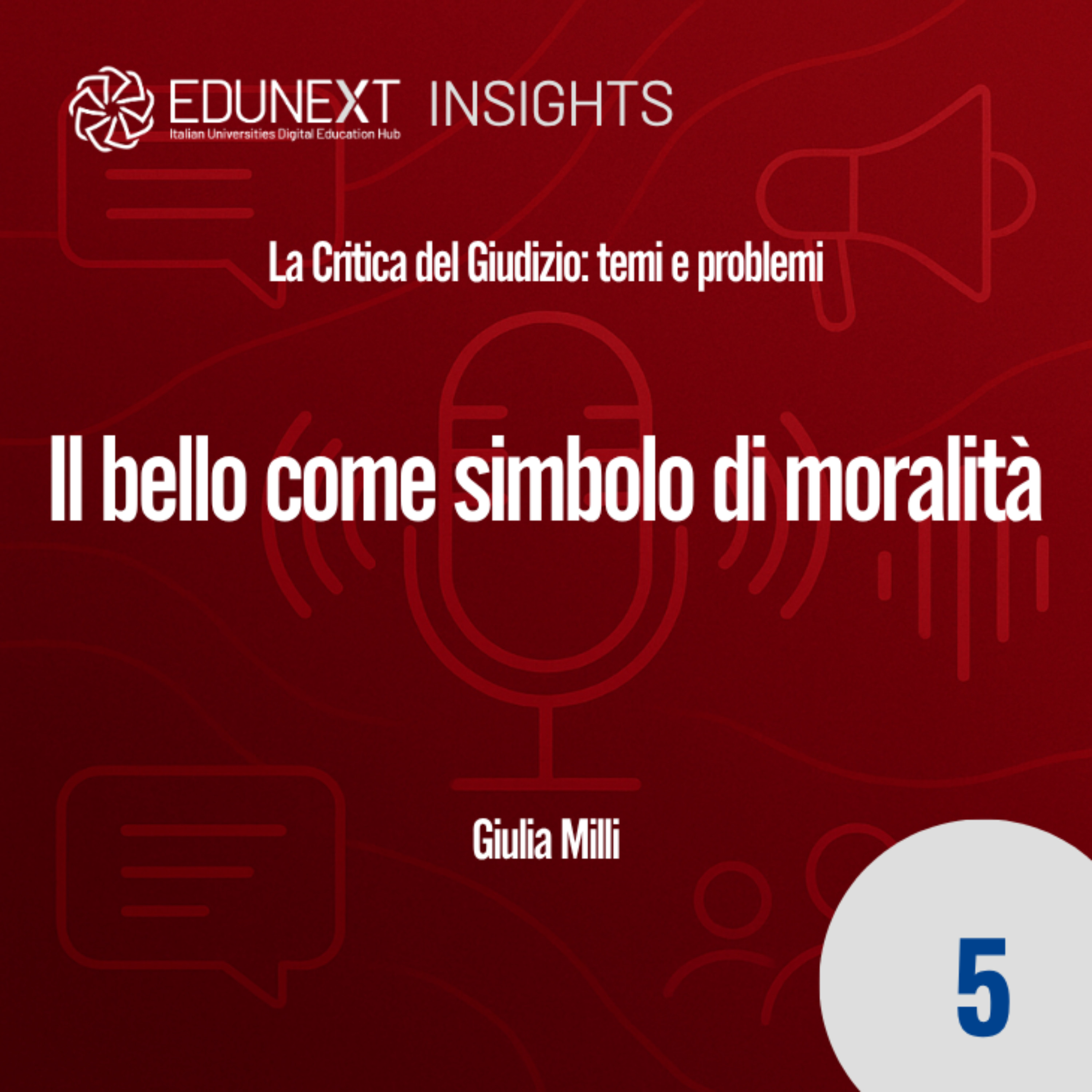 [05] Il bello come simbolo di moralità episode artwork