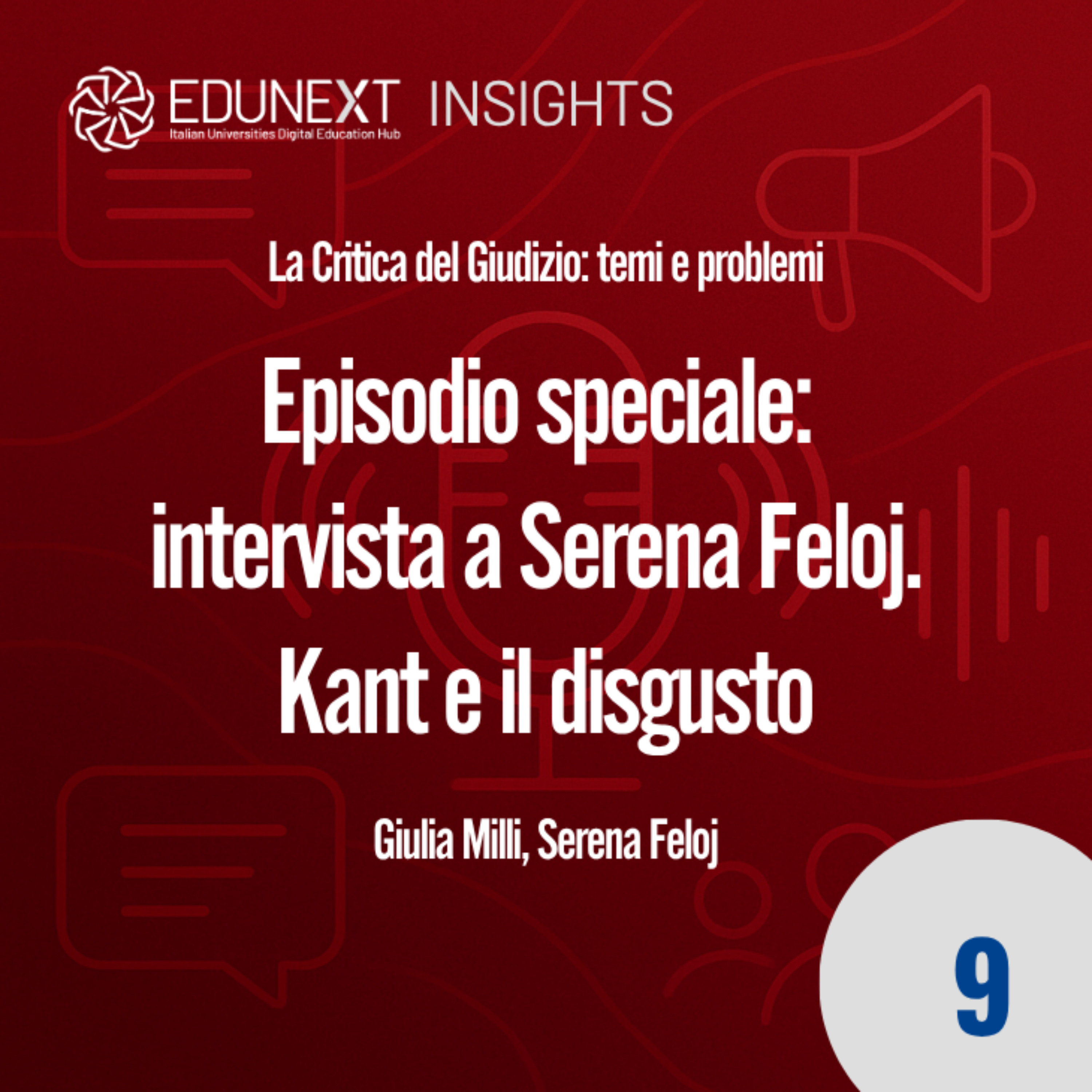 [09] Episodio speciale: intervista a Serena Feloj. Kant e il disgusto episode artwork