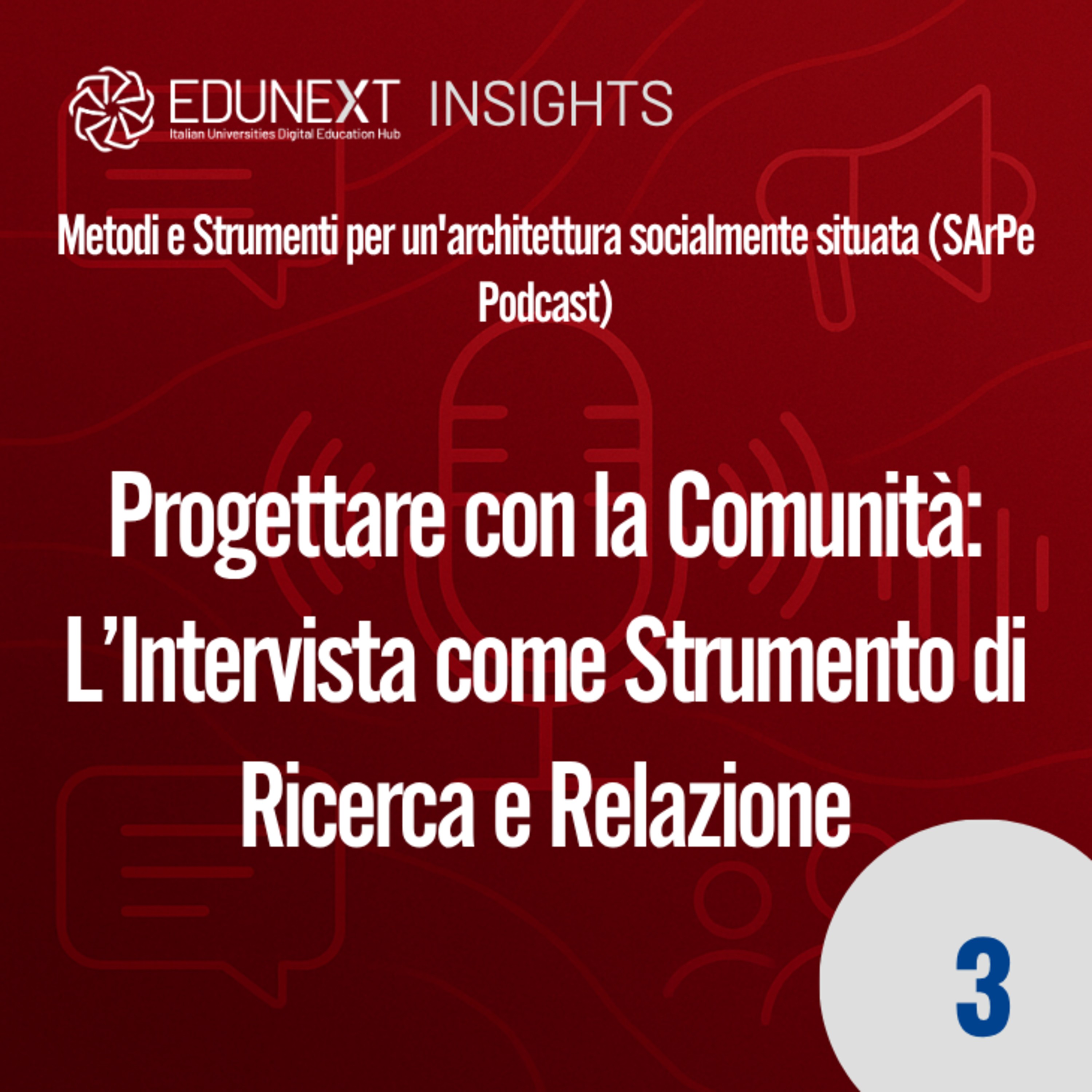 [03] Progettare con la Comunità: L’Intervista come Strumento di Ricerca e Relazione episode artwork