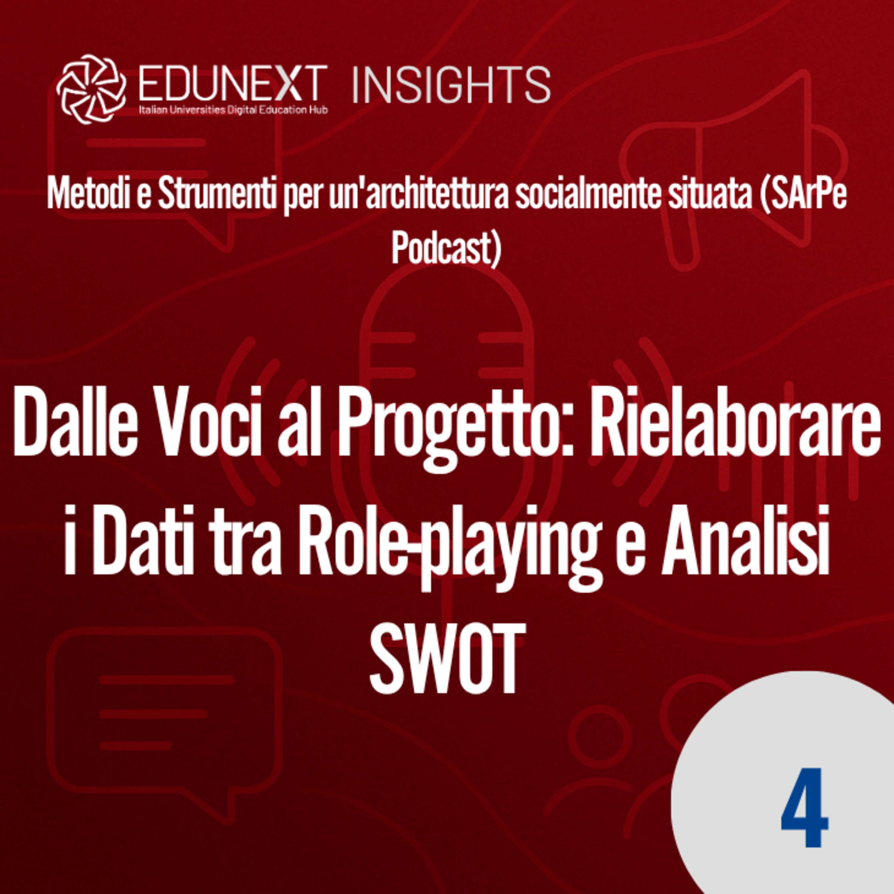 [04] Dalle Voci al Progetto: Rielaborare i Dati tra Role-playing e Analisi SWOT episode artwork