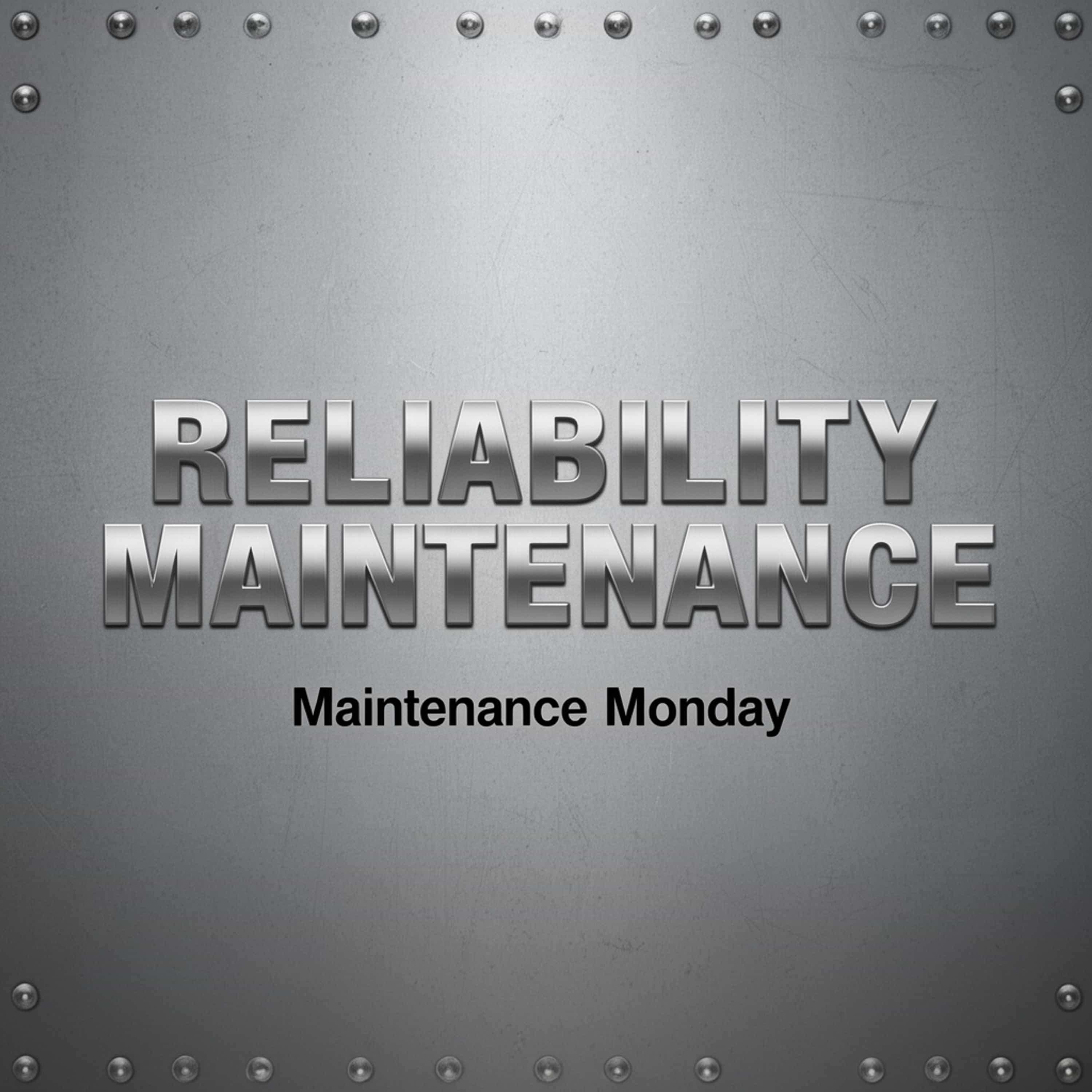 Reliability Maintenance cover art