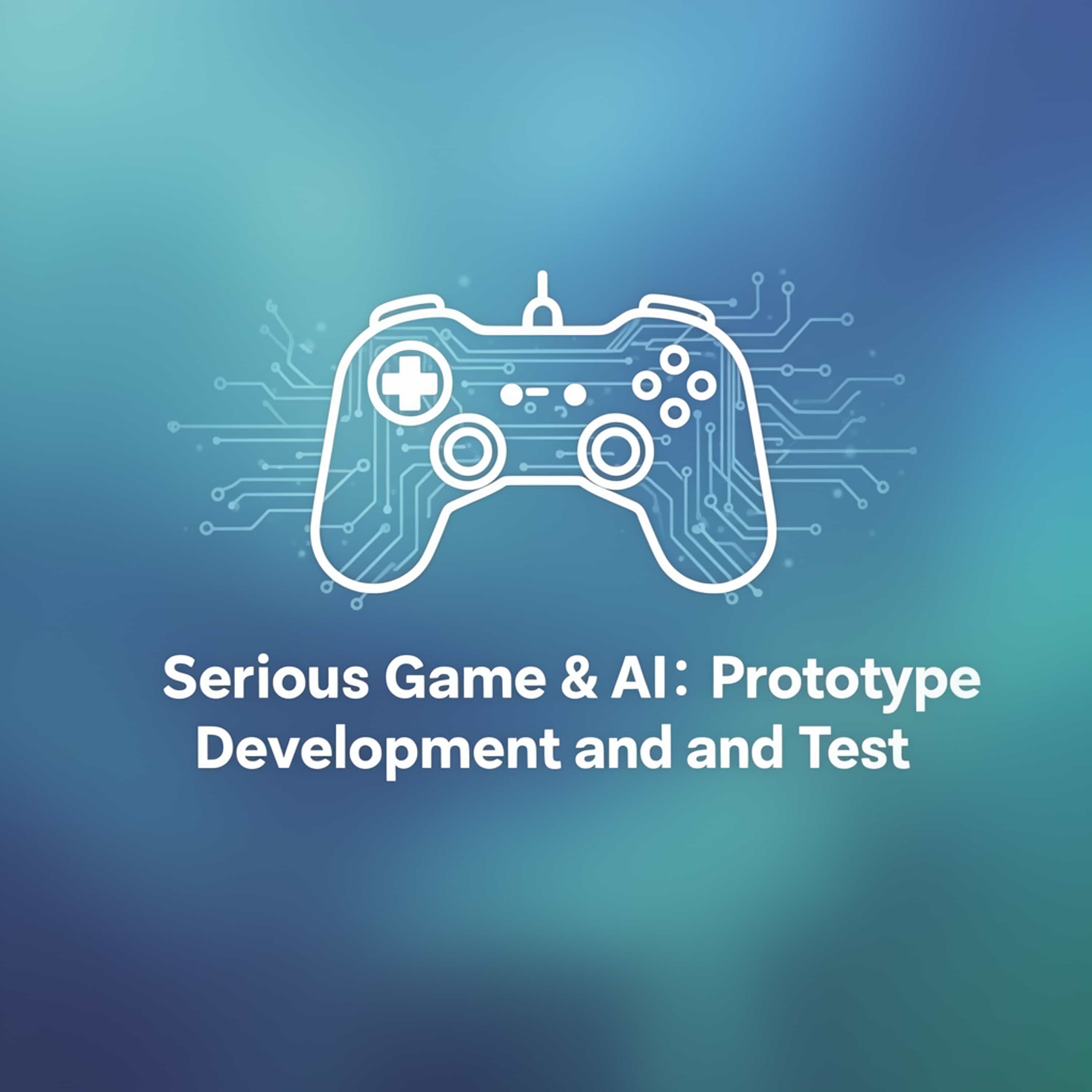 Serious Game & AI: Prototype Development and Test (Feed Disabled)