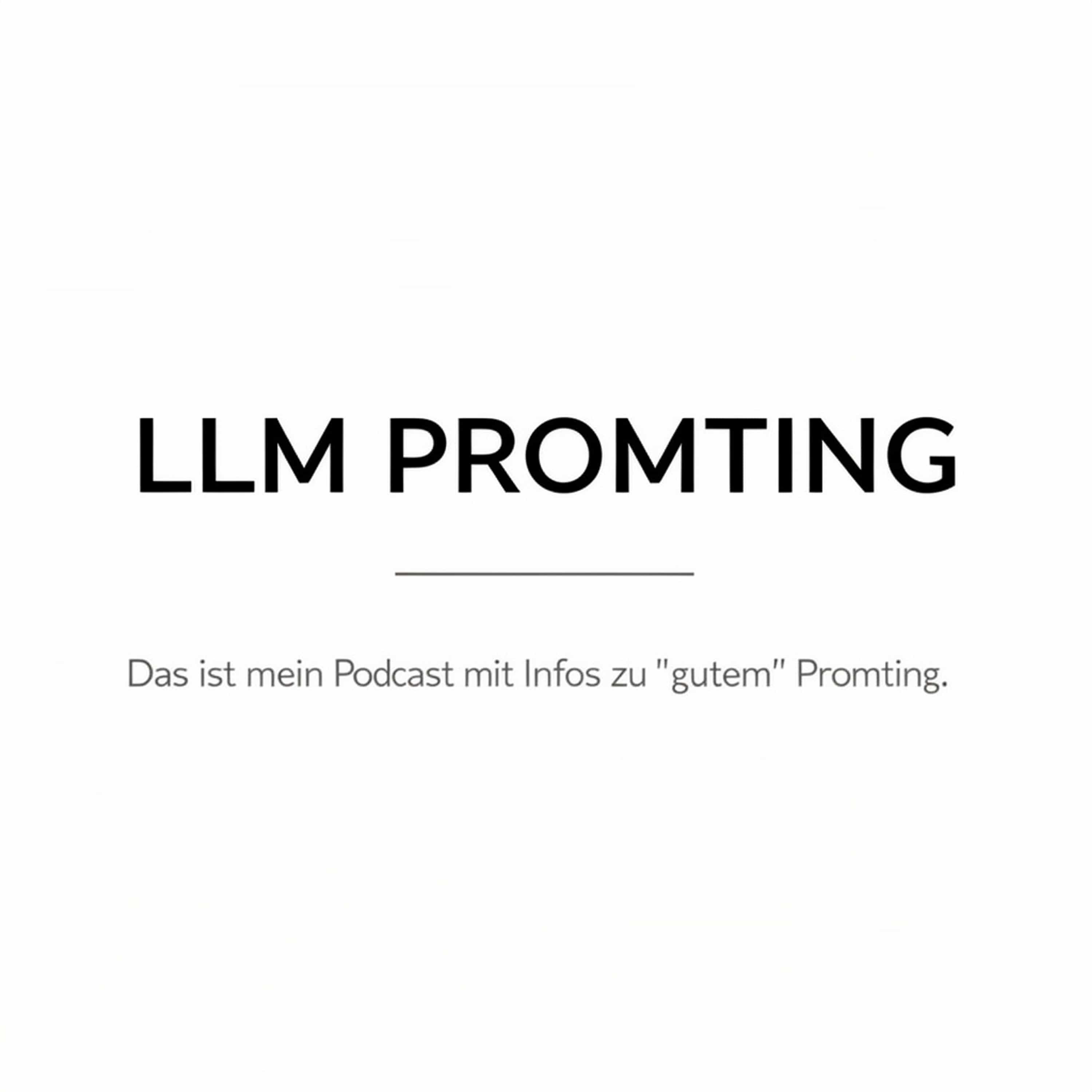 LLM Promting (Feed Disabled) cover art
