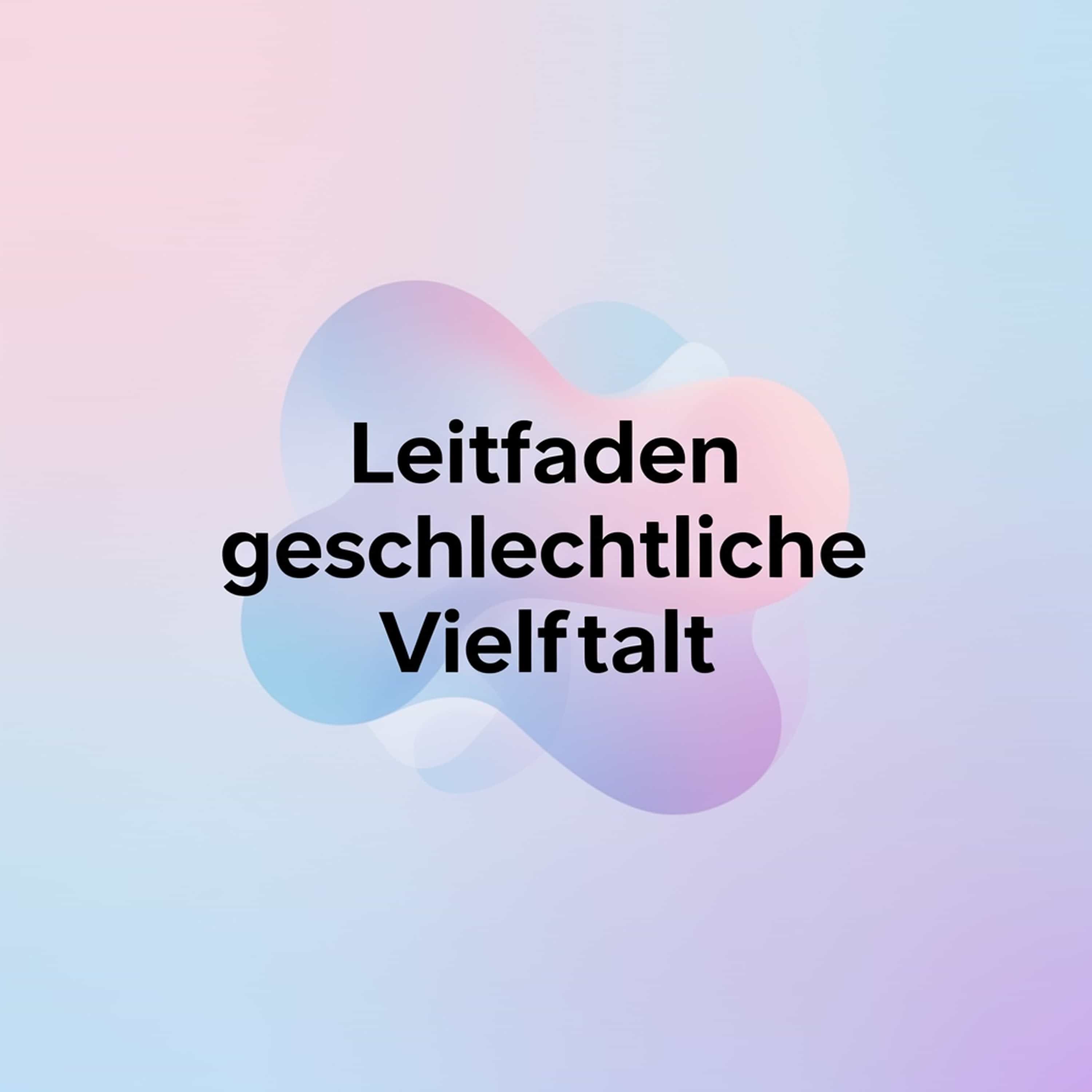 Leitfaden geschlechtliche Vielfalt (Feed Disabled)