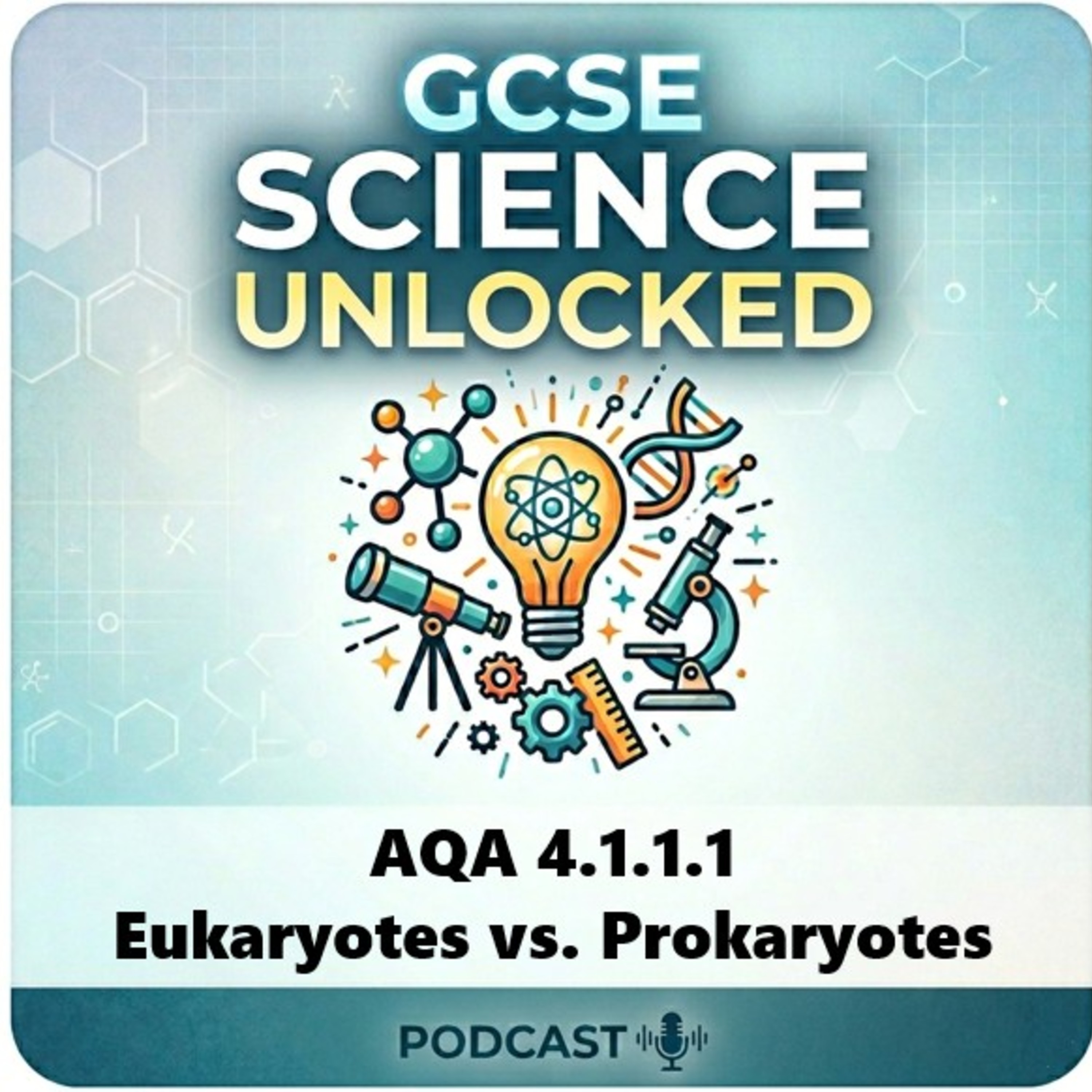 AQA 4.1.1.1 Eukaryotes vs. Prokaryotes episode artwork