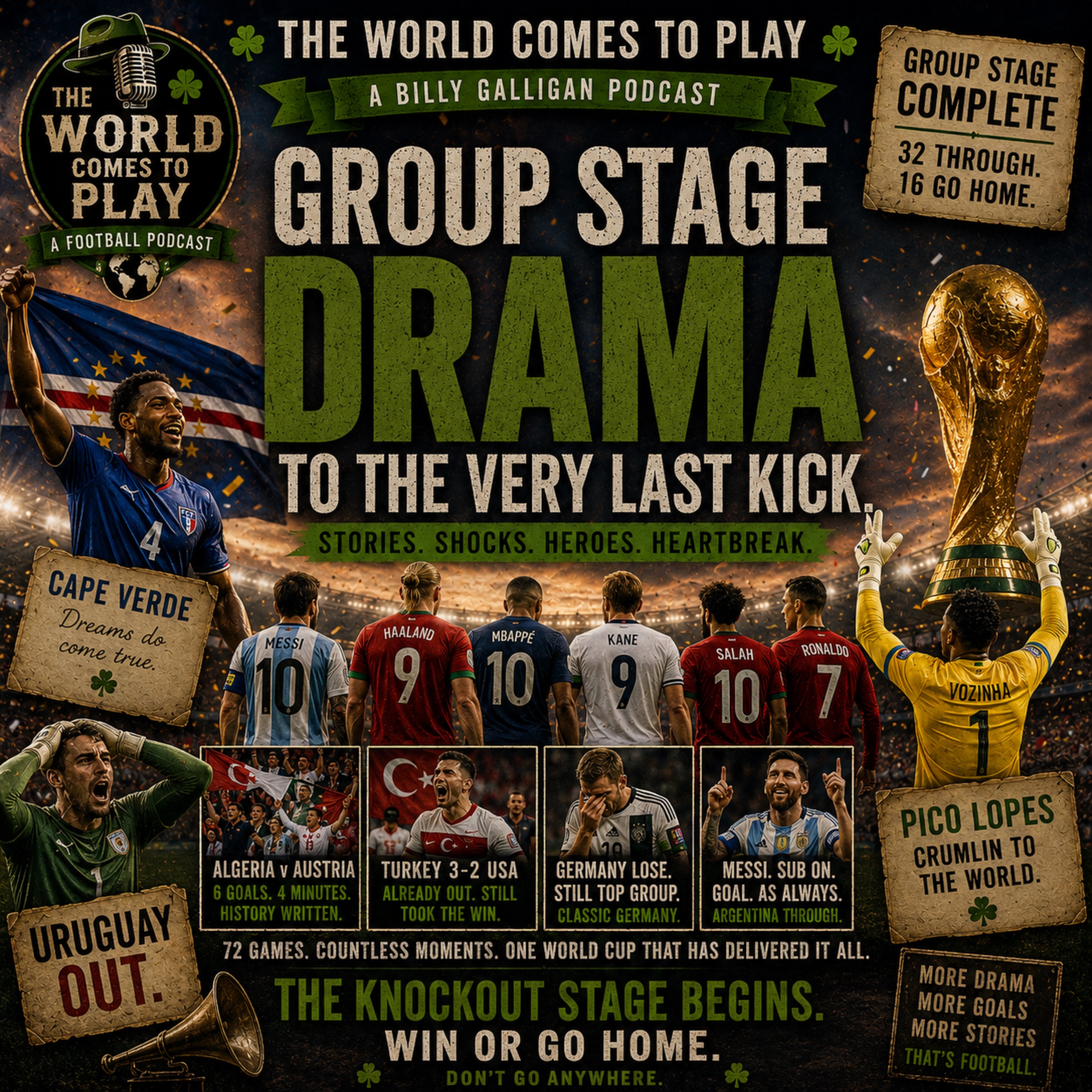 End of Group Stage Chaos. 32 Teams Qualify for Knockout Rounds, 16 Teams Go Home episode artwork