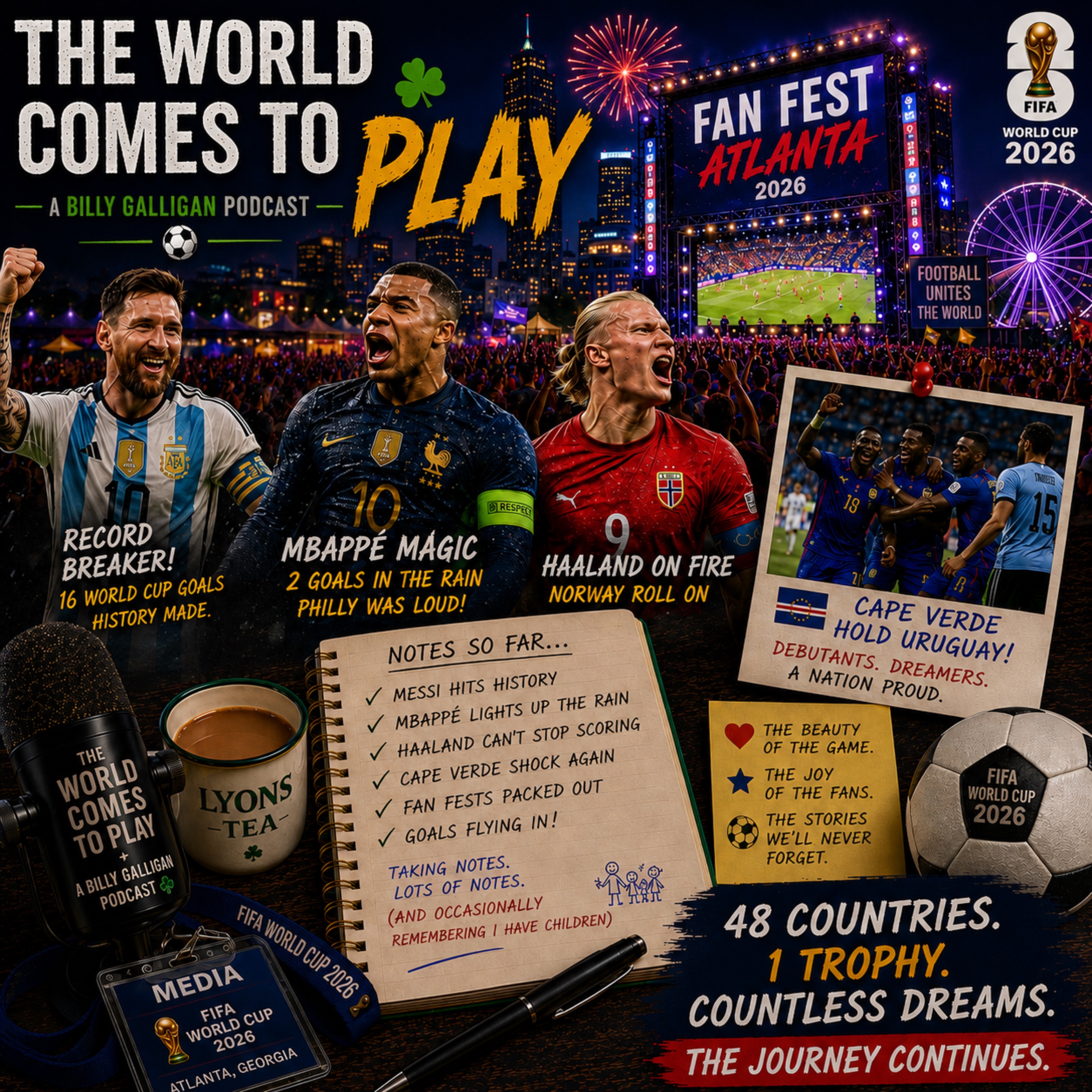 Fan Fest Chaos, Red Cards, and World Cup Shockers episode artwork