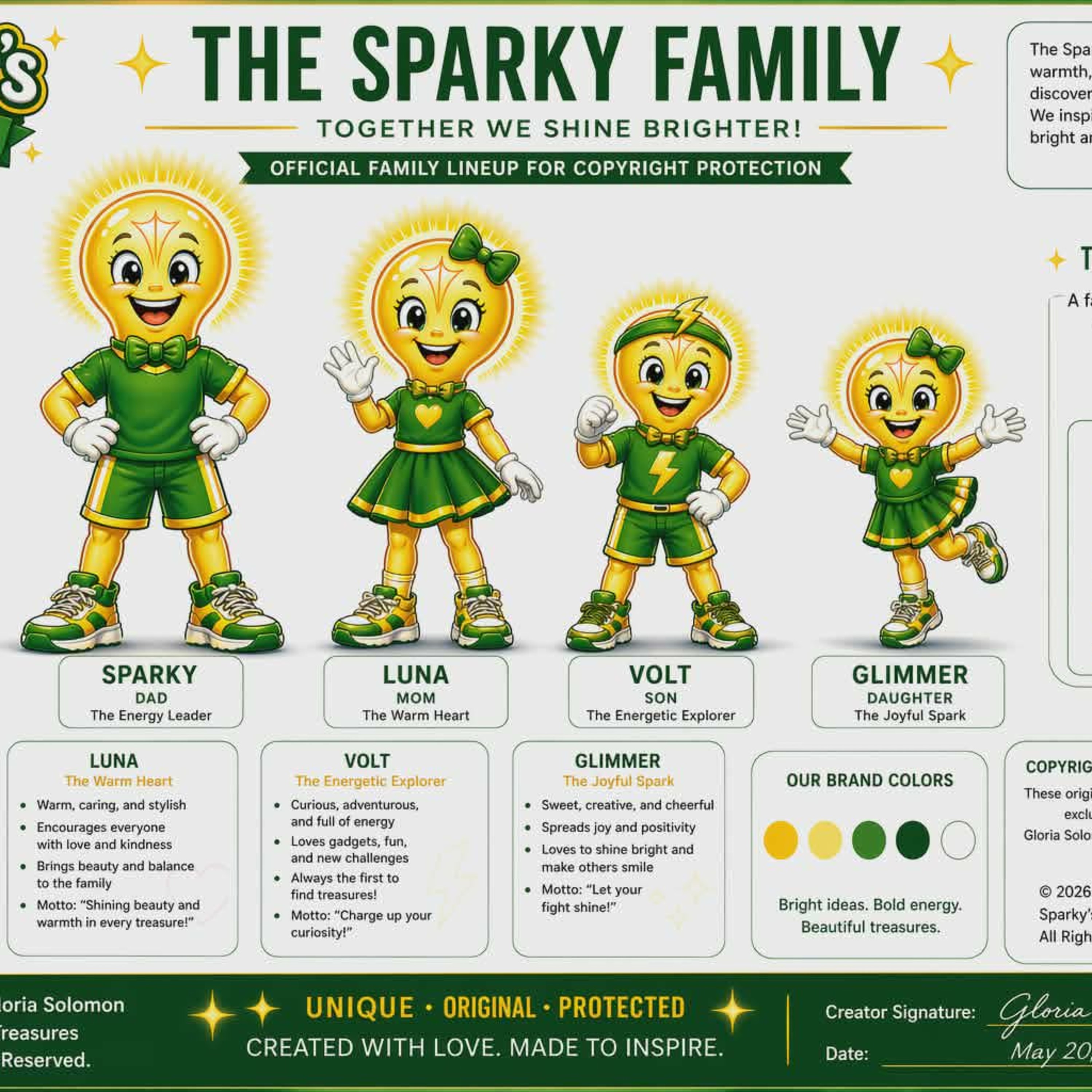 Sparky's treasures