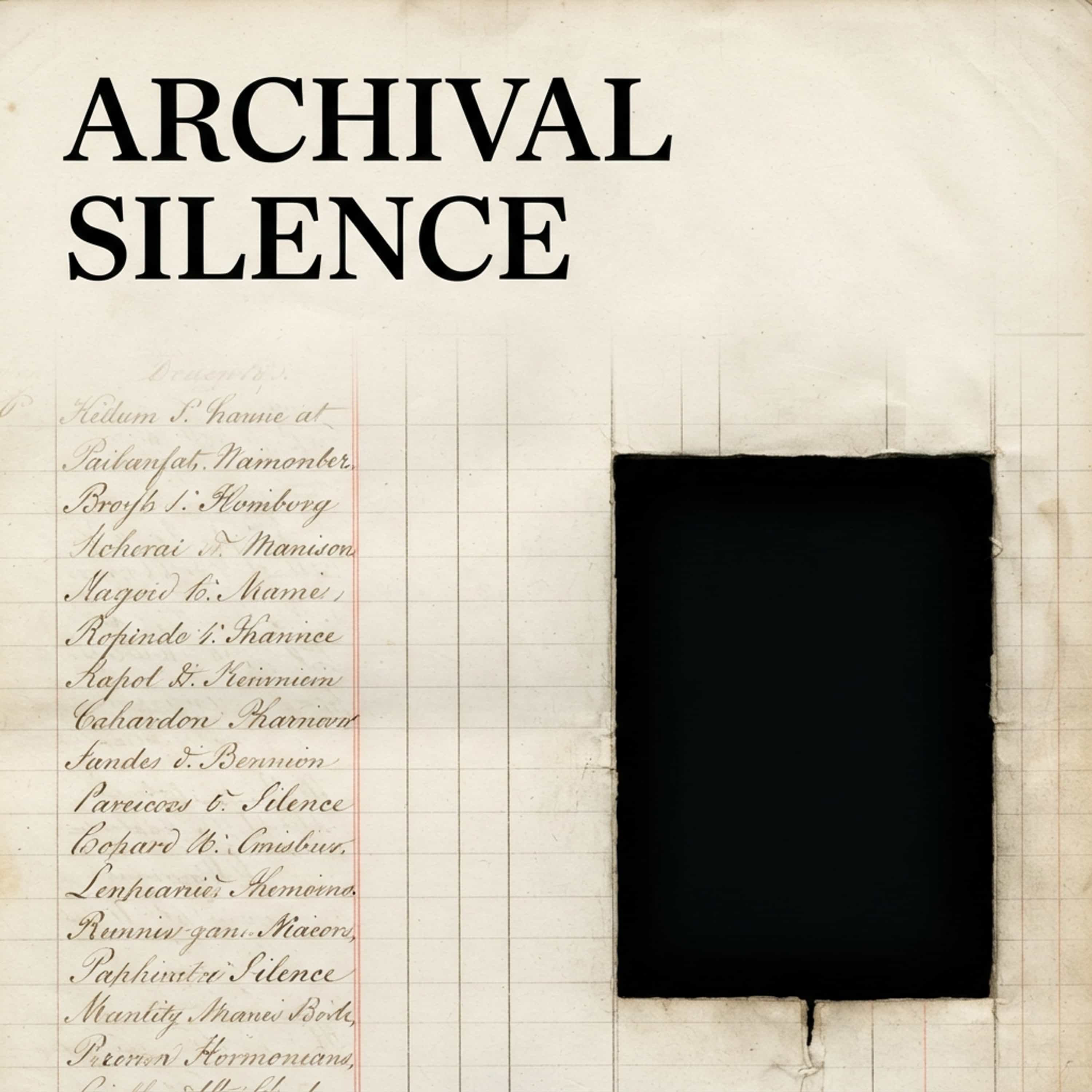 Archival Silence podcast artwork