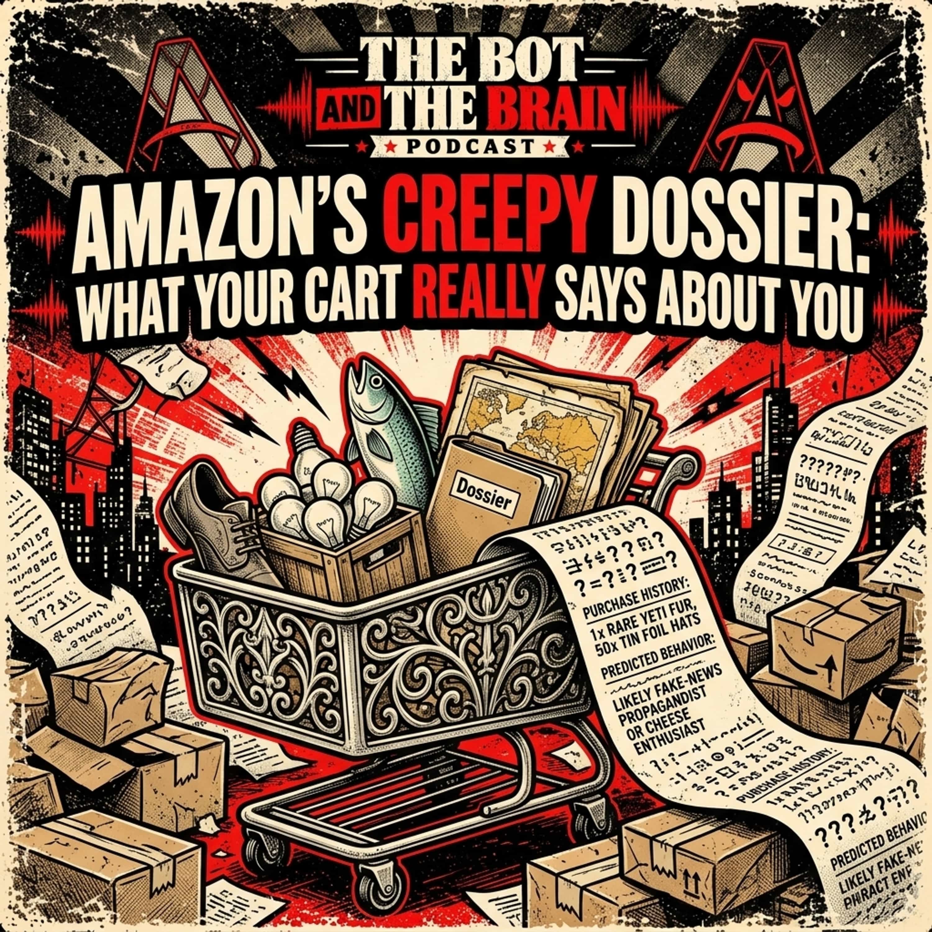 S1:E4 | Amazon's Creepy Dossier: What Your Cart Really Says About You cover art