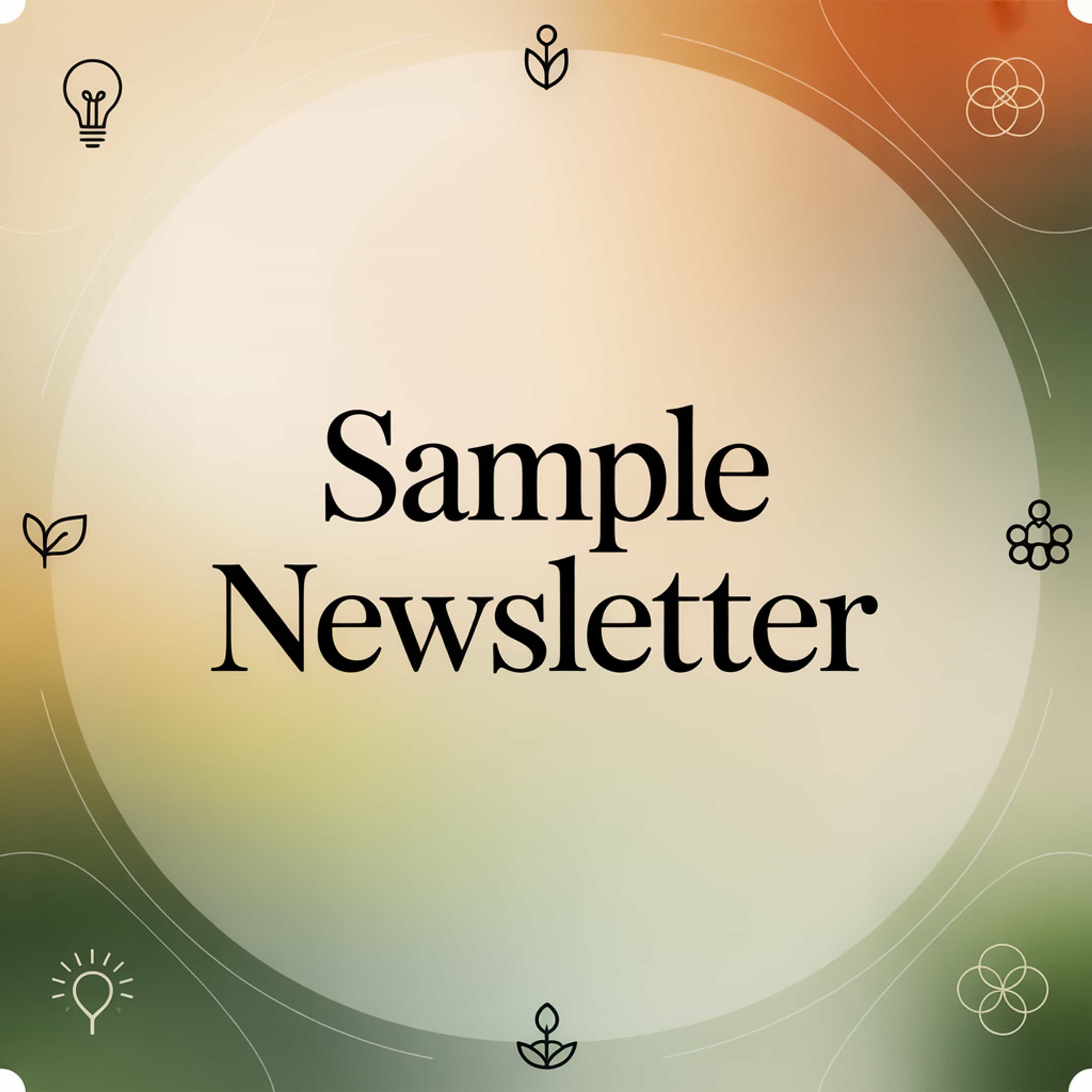 Sample Newsletter